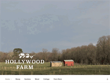 Tablet Screenshot of hollywoodfarm.com